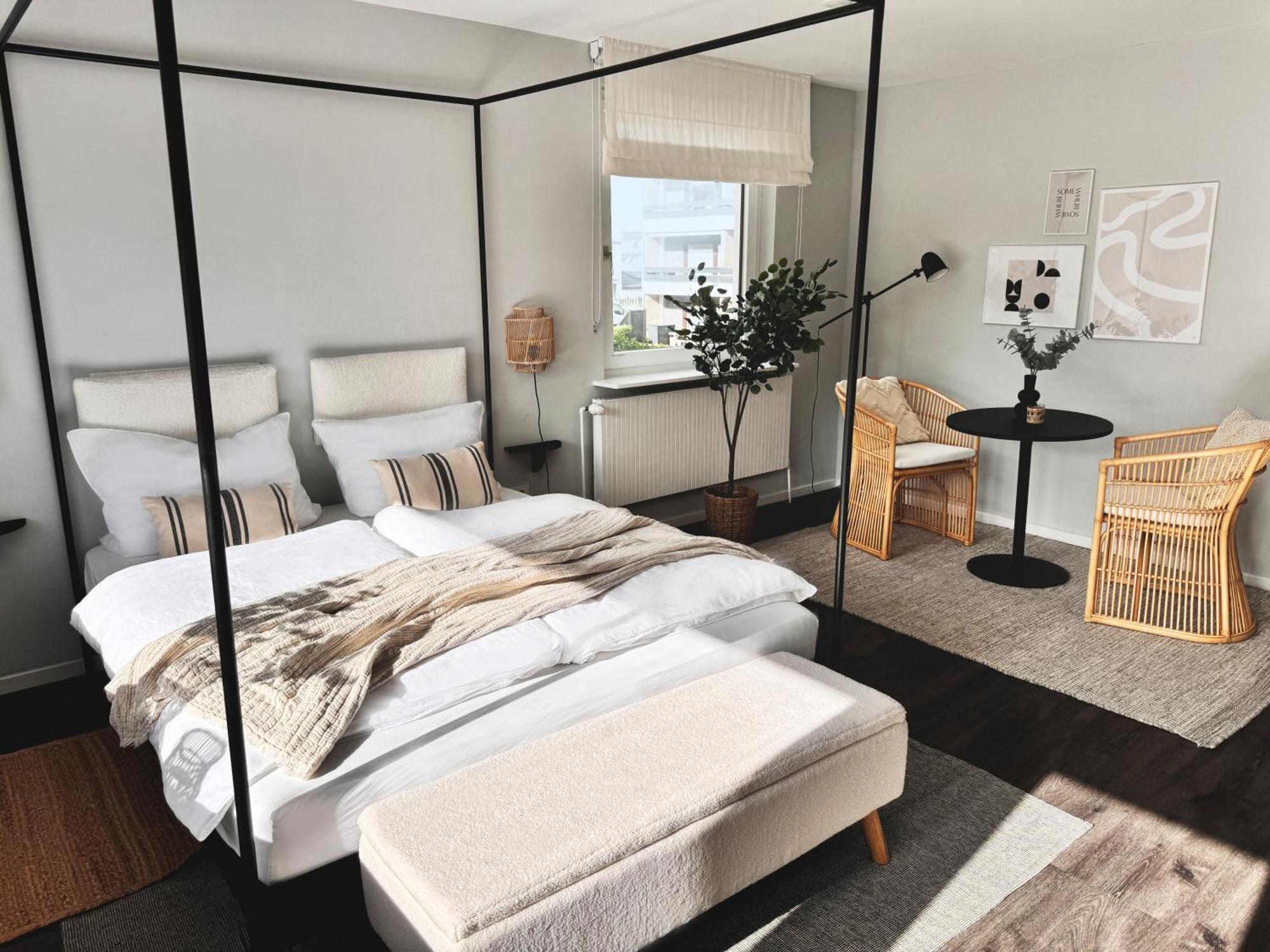 Strandnahes Design-Apartment mit Balkon, Parkplatz&Netflix Büsum Exterior foto
